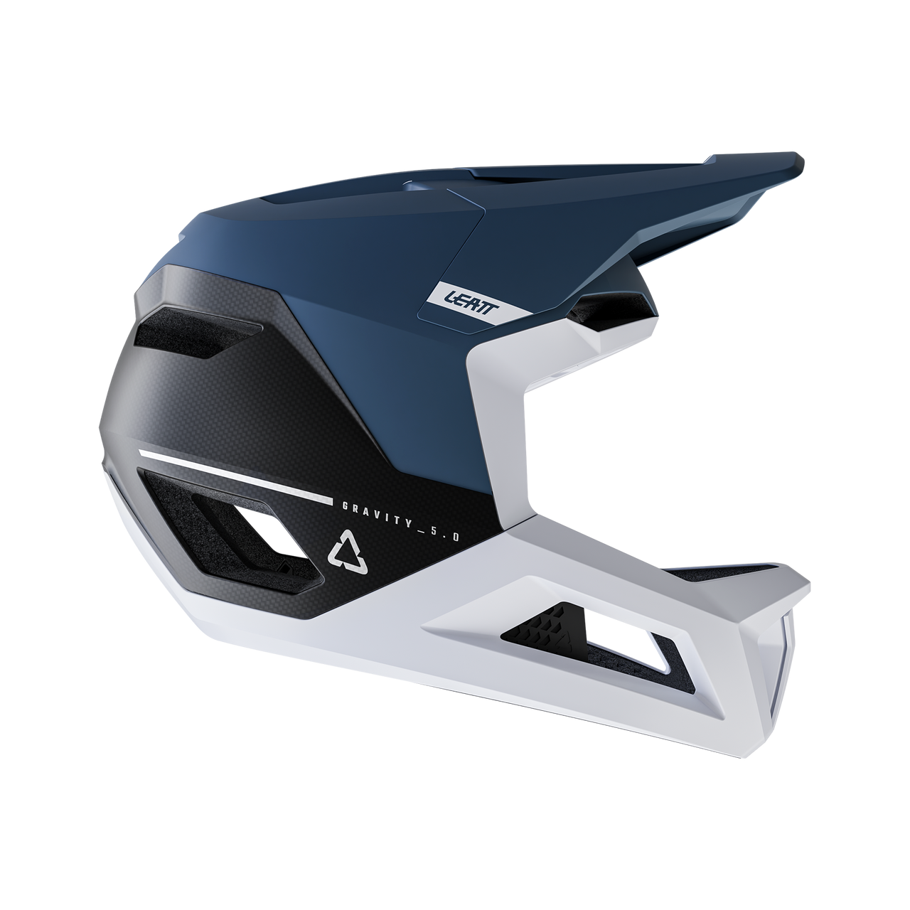 Casque VTT LEATT MTB GRAVITY 5.0 Bleu/Blanc