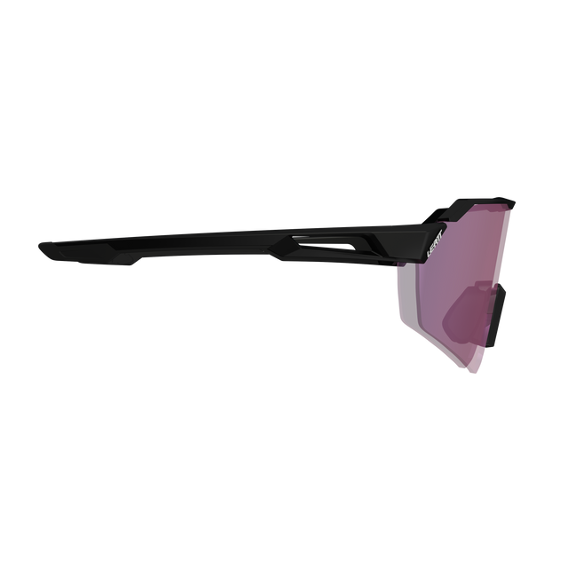 Lunettes LEATT RIDEVIZ LITE LARGE Satin Noir Verre Iriz Crystal Violet