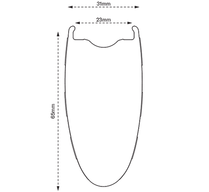 Paire de Roues SCOPE Artech 6 Tubeless Ready (Centerlock) Noir