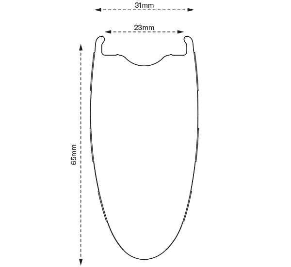 Roue Avant SCOPE Race R8.T Tubeless Ready (Centerlock) Blanc