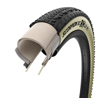 Pneu PIRELLI SCORPION RACE XC RH ProWall 29x2.40 Tubeless Ready Souple Noir/Beige Retro