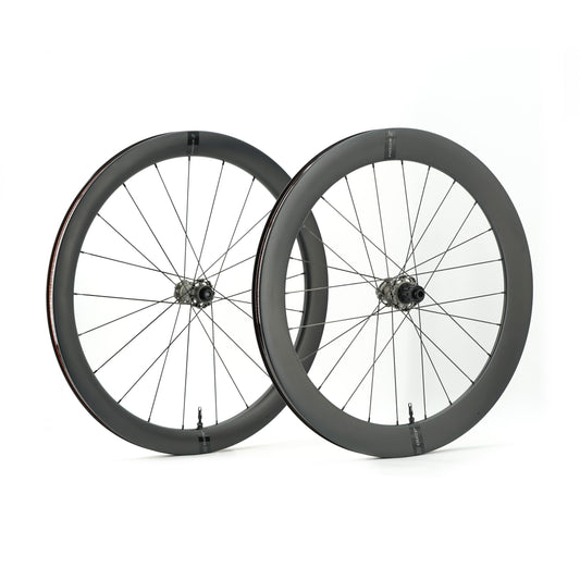 Paar Laufräder SCOM AERO 50-62 Tubeless Ready (Center Lock)