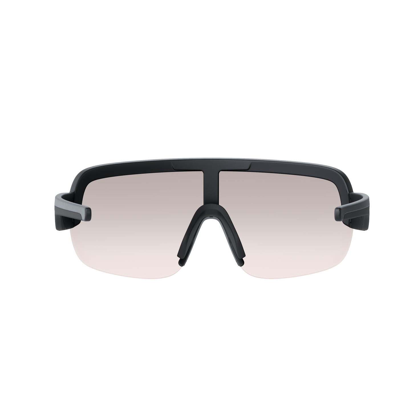 Lunettes POC AIM Noir Verre Clarity Trail Partly Sunny Silver