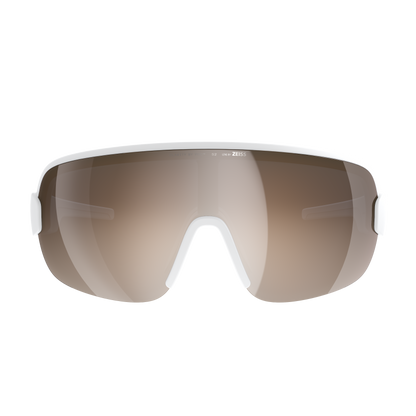 Brille POC AIM Weiß Glas Clarity Trail Partly Sunny Silver