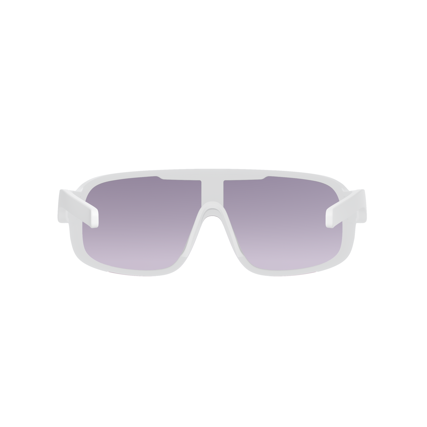 Lunettes POC ASPIRE WF Blanc Verre Clarity Road Sunny Silver