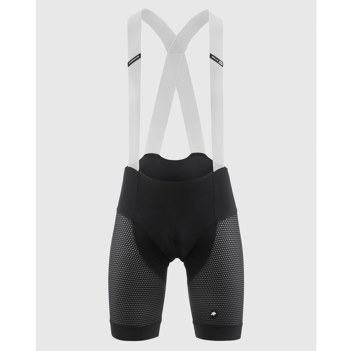 Kurze Trägerhose ASSOS MILLE GT INDOOR S11 Schwarz