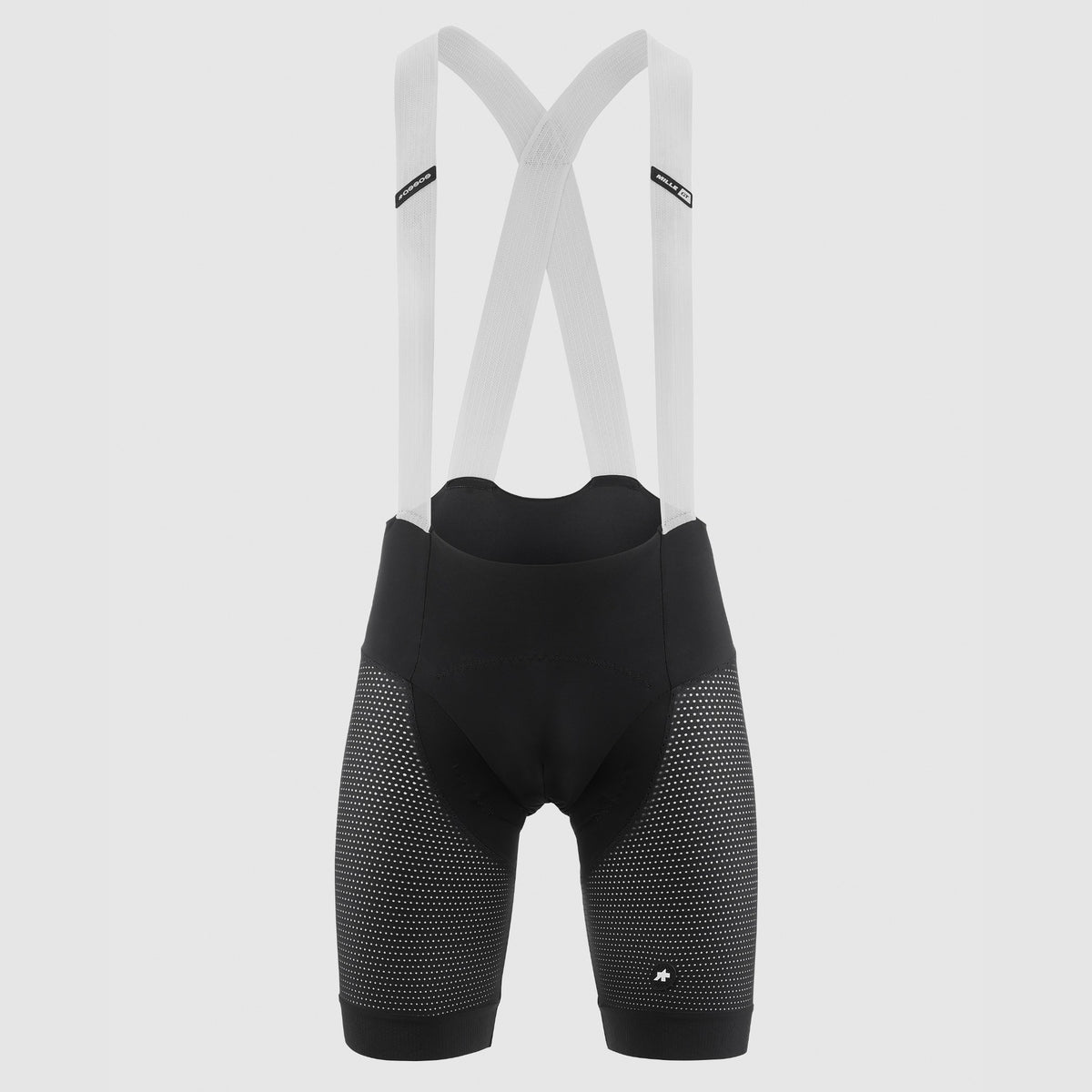 Kurze Trägerhose ASSOS MILLE GT INDOOR S11 Schwarz
