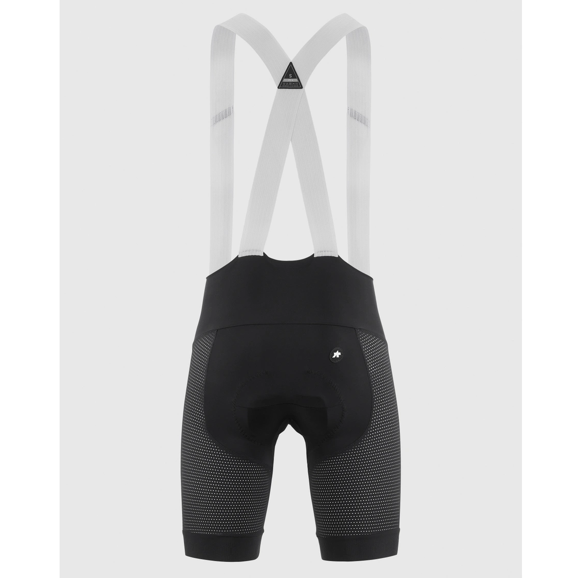 Kurze Trägerhose ASSOS MILLE GT INDOOR S11 Schwarz