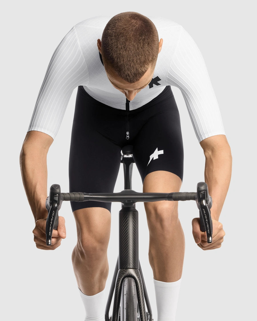 Combinaison ASSOS EQUIPE RSR BOLIDE S11 Blanc/Noir