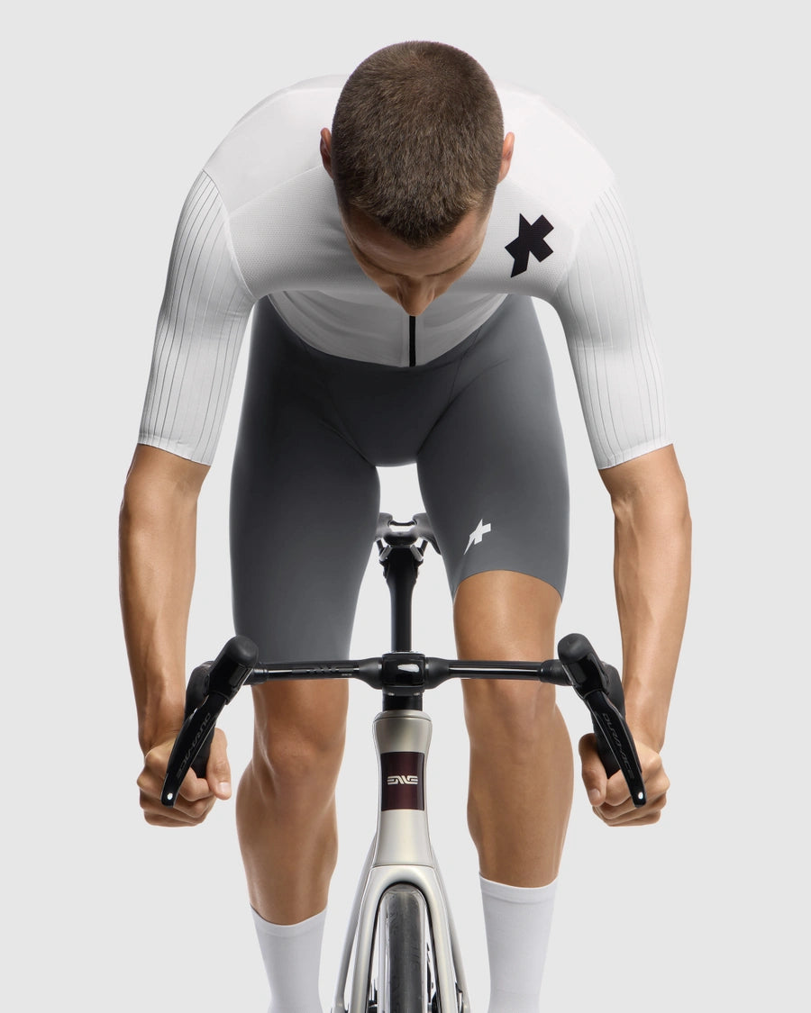 Maillot ASSOS EQUIPE RS S11 Manches Courtes Blanc