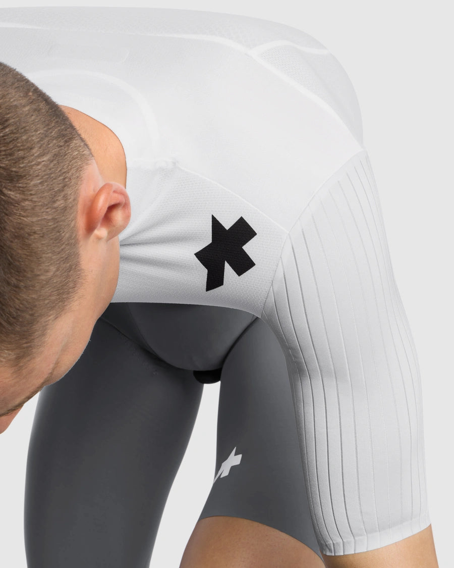 Maillot ASSOS EQUIPE RS S11 Manches Courtes Blanc