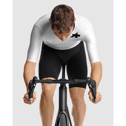 Trikot ASSOS EQUIPE RSR S11 Kurzarm Weiß