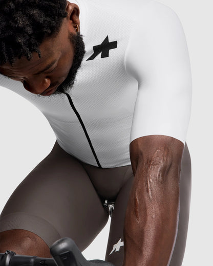 Trikot ASSOS MILLE GT S11 EVO Kurzarm Weiß