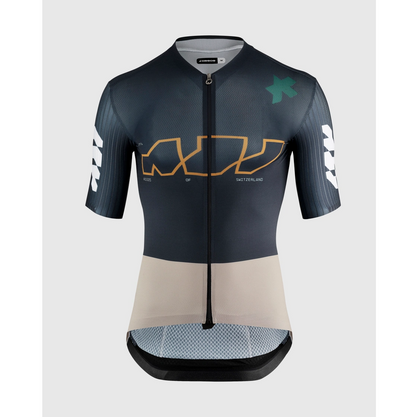 Trikot ASSOS EQUIPE RS S11 Something to Say Kurzarm Blau
