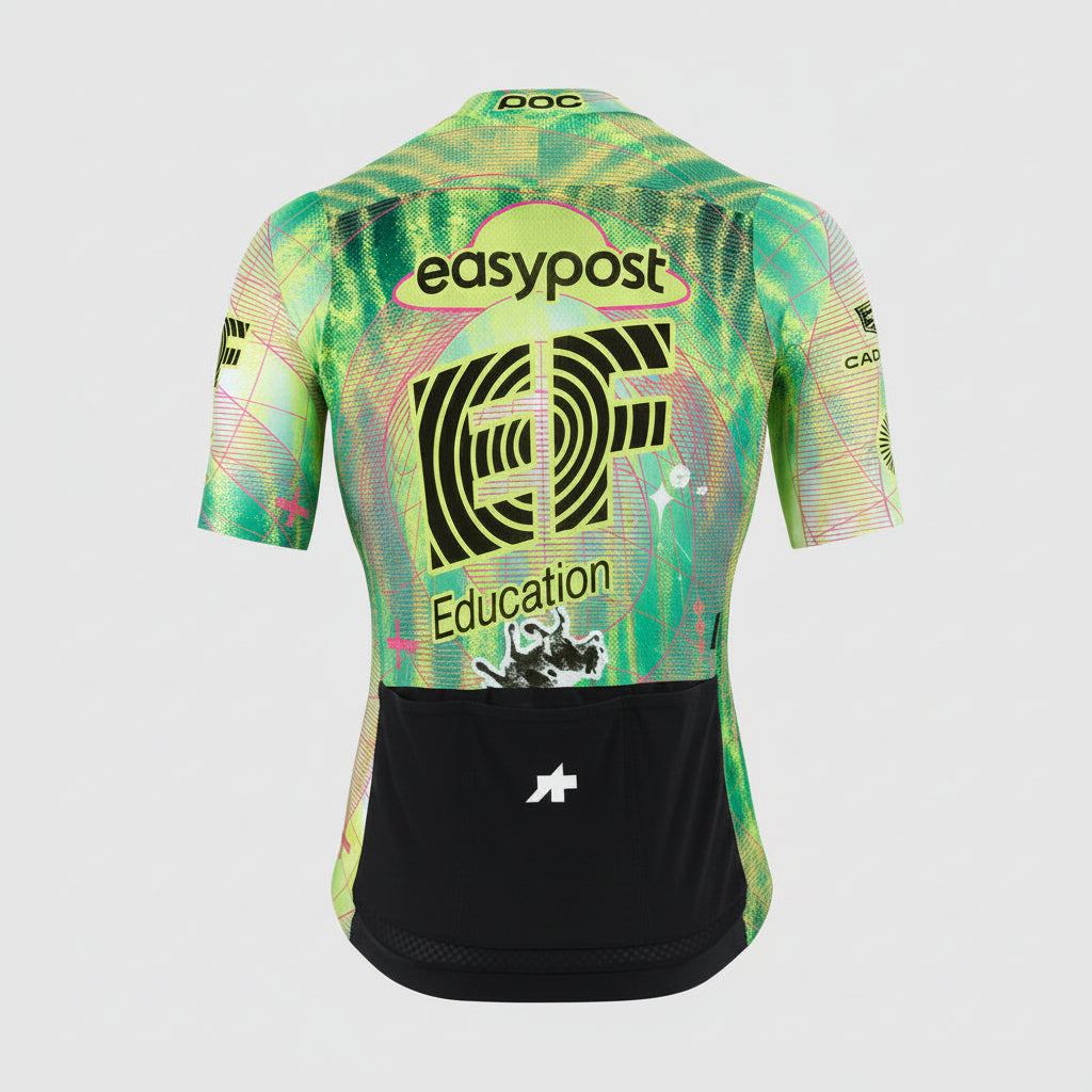 ASSOS MILLE GT EDUCATION FIRST GIRO Trikot Kurzarm Schwarz/Gelb