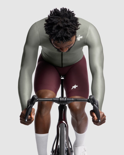 Trikot ASSOS MILLE GT S11 EVO Langarm Grün