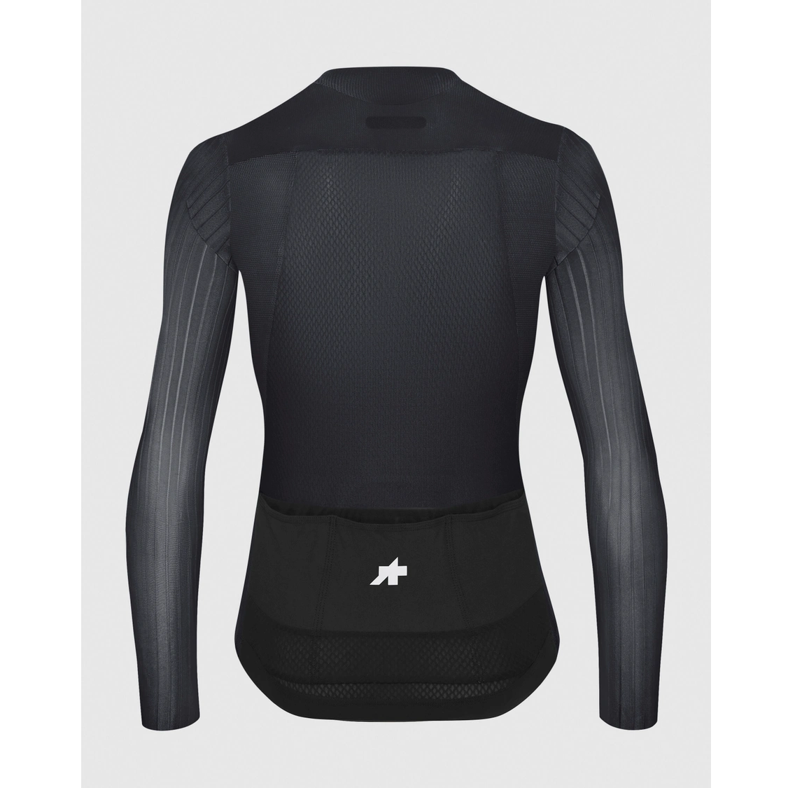 ASSOS EQUIPE RS S11 Langarm Trikot Schwarz/Grau