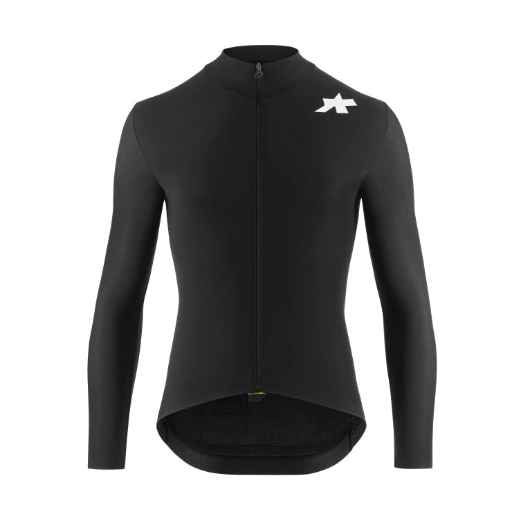 Trikot ASSOS MILLE GT SPRING FALL S11 Langarm Schwarz