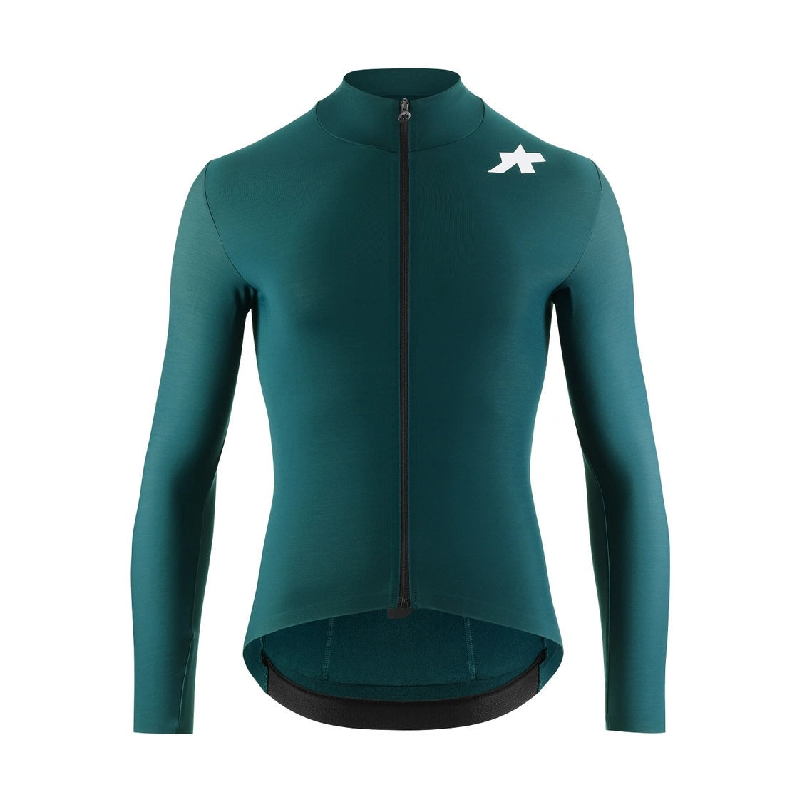 Trikot ASSOS MILLE GT SPRING FALL S11 Lange Ärmel Grün