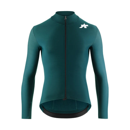 Trikot ASSOS MILLE GT SPRING FALL S11 Lange Ärmel Grün