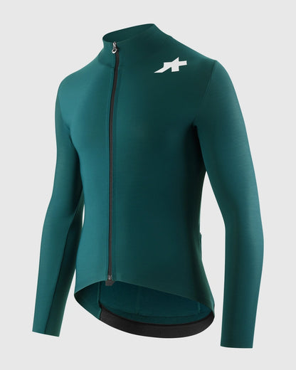 Trikot ASSOS MILLE GT SPRING FALL S11 Lange Ärmel Grün