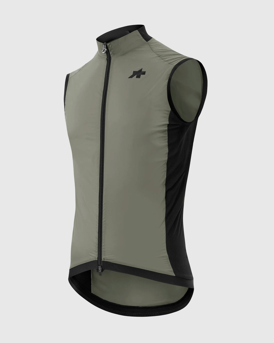 ASSOS MILLE GT WIND S11 Edge Green Ärmellose Jacke