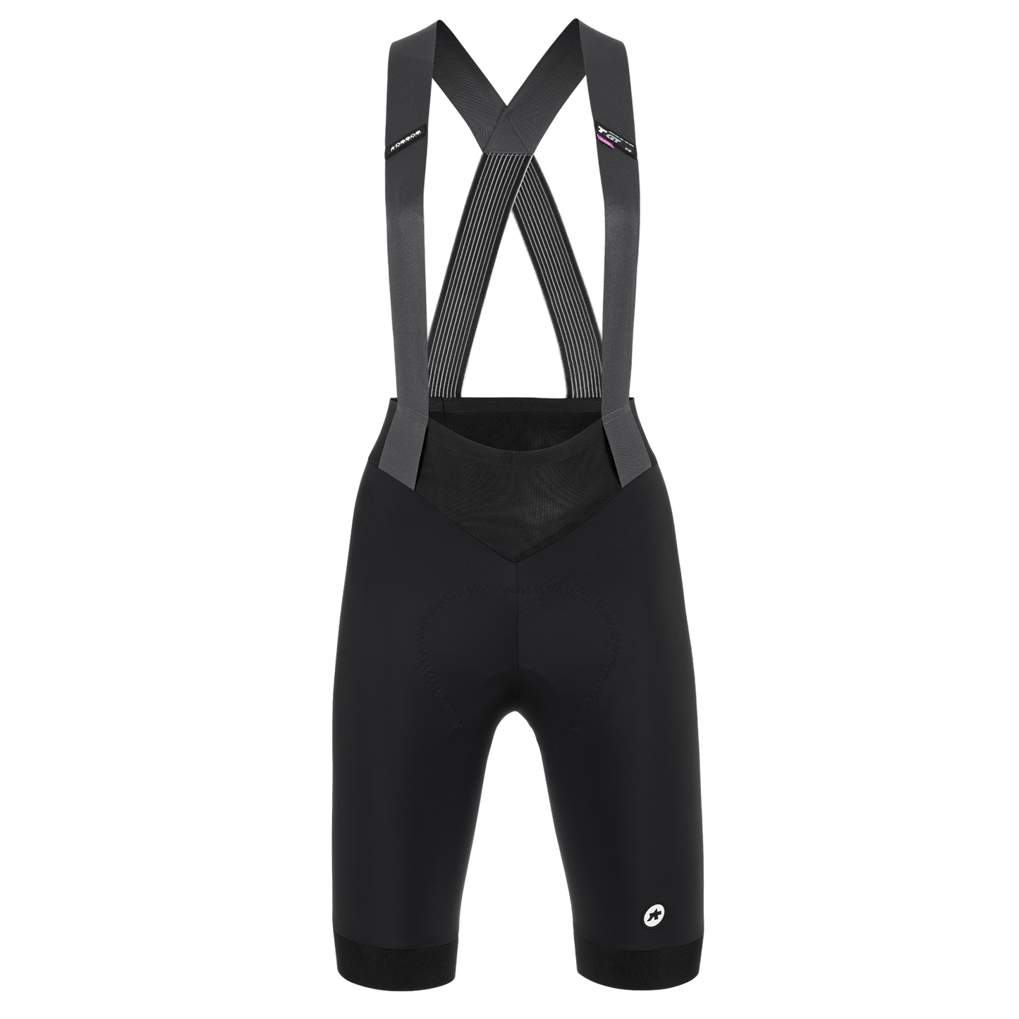 ASSOS UMA GT Damen C2 Kurze Trägerhose Schwarz