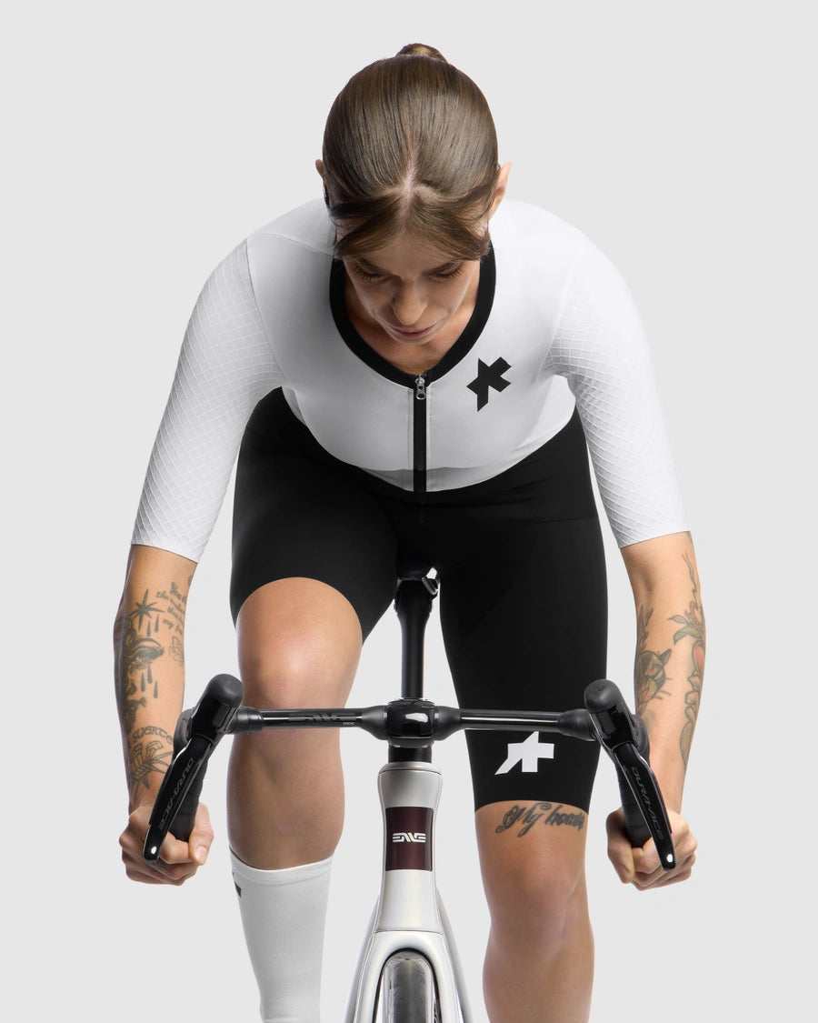 ASSOS DYORA RSV TRIATOR S11 Damen Overall Weiß