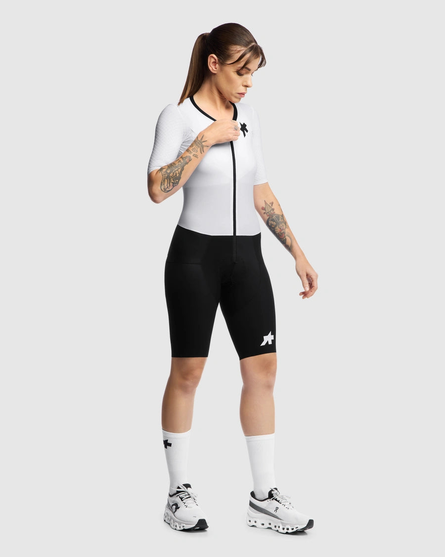ASSOS DYORA RSV TRIATOR S11 Damen Overall Weiß