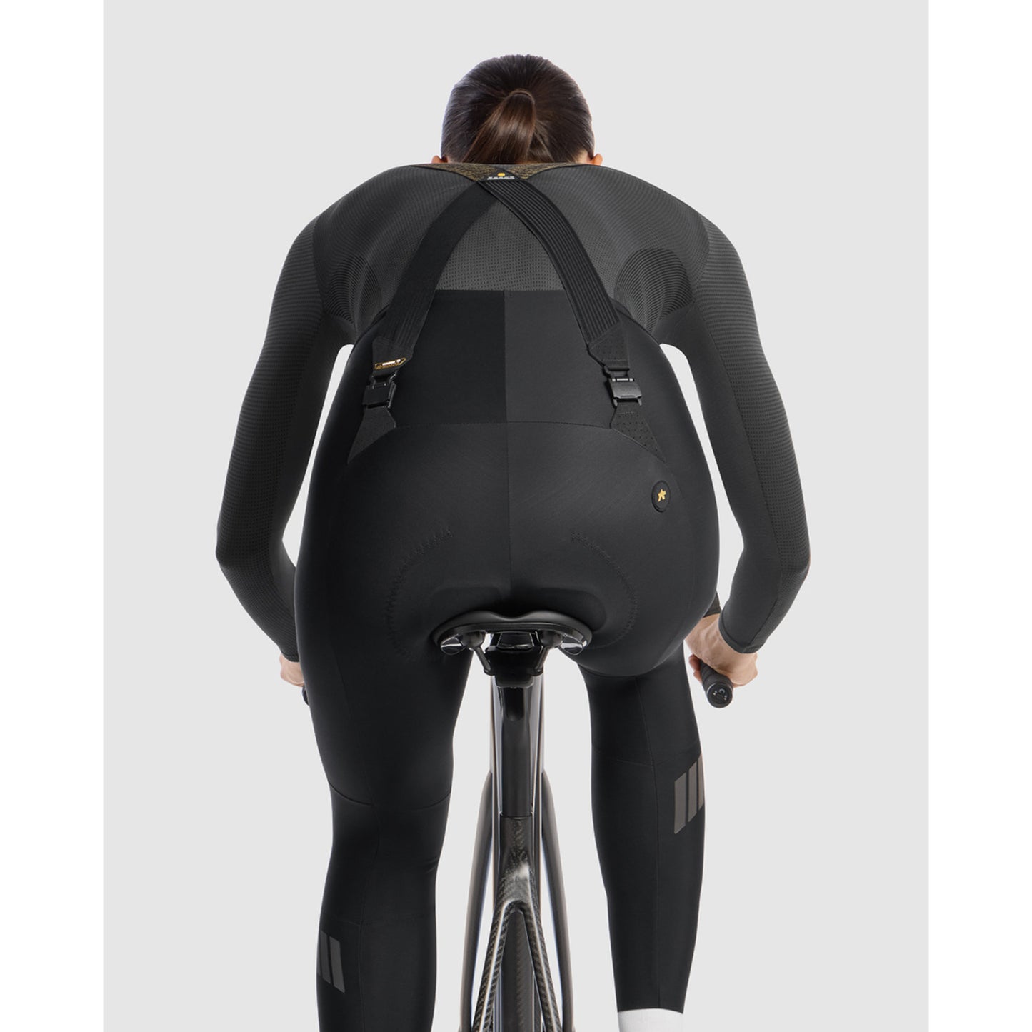 Cuissard Long à Bretelles ASSOS UMA GTV SPRING FALL S11 Femme Noir