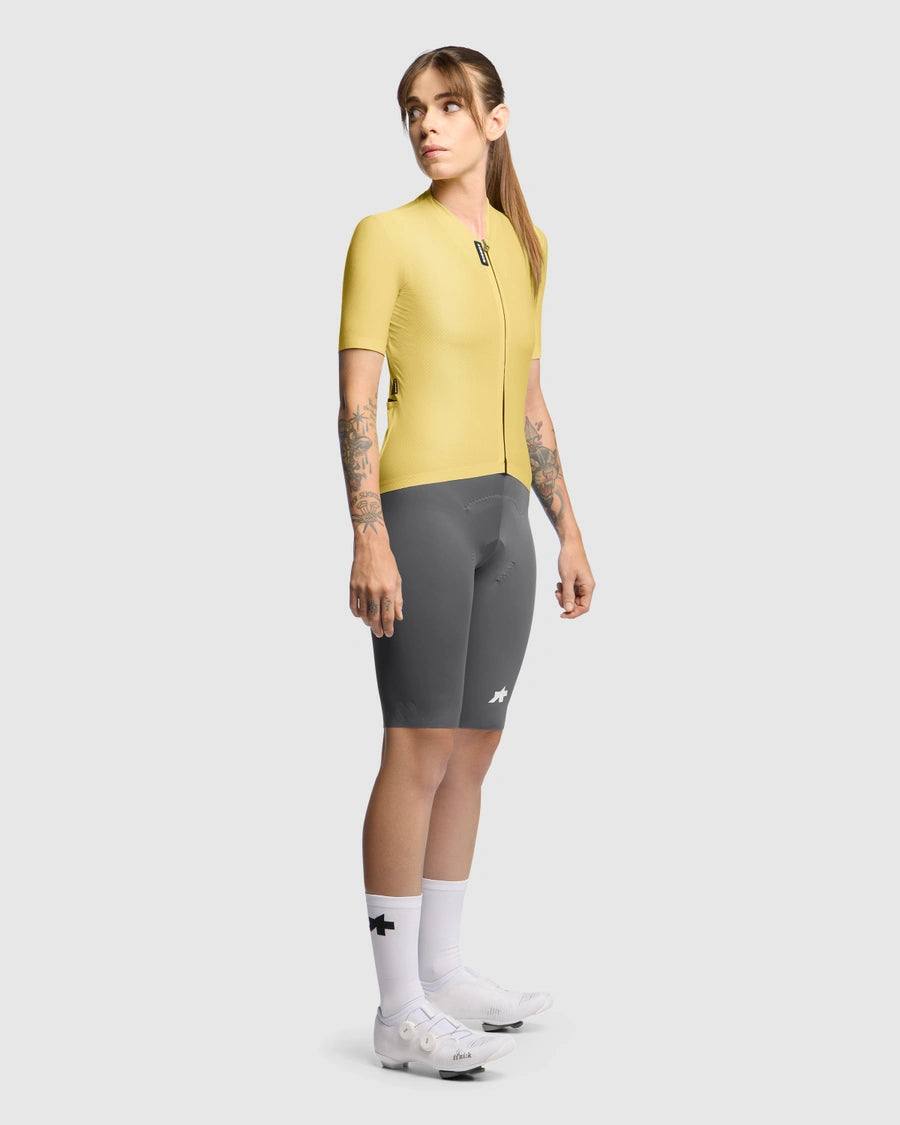 Maillot ASSOS DYORA R S11 Manches Courtes Femme Yellow