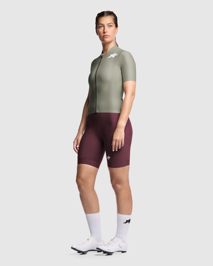 Damen-Trikot ASSOS UMA GT S11 EVO Kurzarm Edge Green