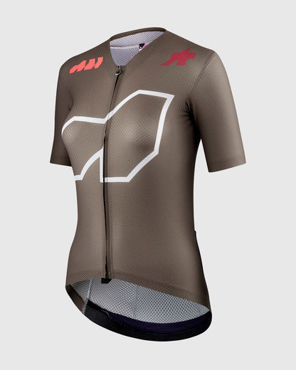 Trikot ASSOS DYORA R S11 We are the A Kurzarm Damen Braun