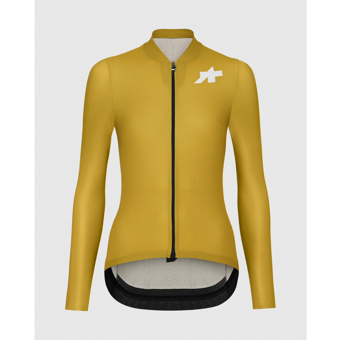 Maillot ASSOS UMA GT S11 EVO Manches Longues Femme Godlen Yellow