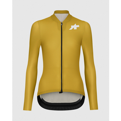 ASSOS UMA GT S11 EVO Langarm-Trikot Damen Golden Yellow