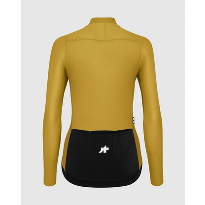 ASSOS UMA GT S11 EVO Langarm-Trikot Damen Golden Yellow