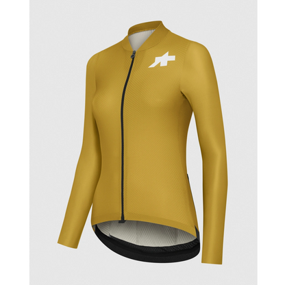 ASSOS UMA GT S11 EVO Langarm-Trikot Damen Golden Yellow