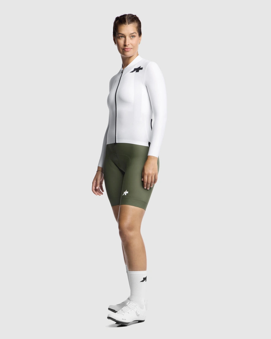 ASSOS DYORA UMA GT S11 EVO Damen Langarm Trikot Weiß