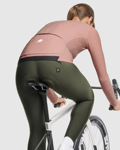 Trikot ASSOS MILLE GT SPRING FALL S11 Langarm Damen Rosa