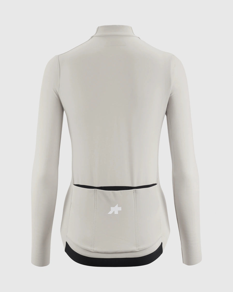 Trikot ASSOS MILLE GT SPRING FALL S11 Langarm Damen Weiß