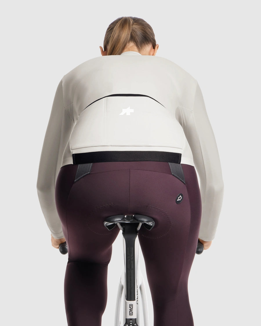 Trikot ASSOS MILLE GT SPRING FALL S11 Langarm Damen Weiß