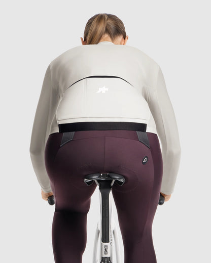 Trikot ASSOS MILLE GT SPRING FALL S11 Langarm Damen Weiß
