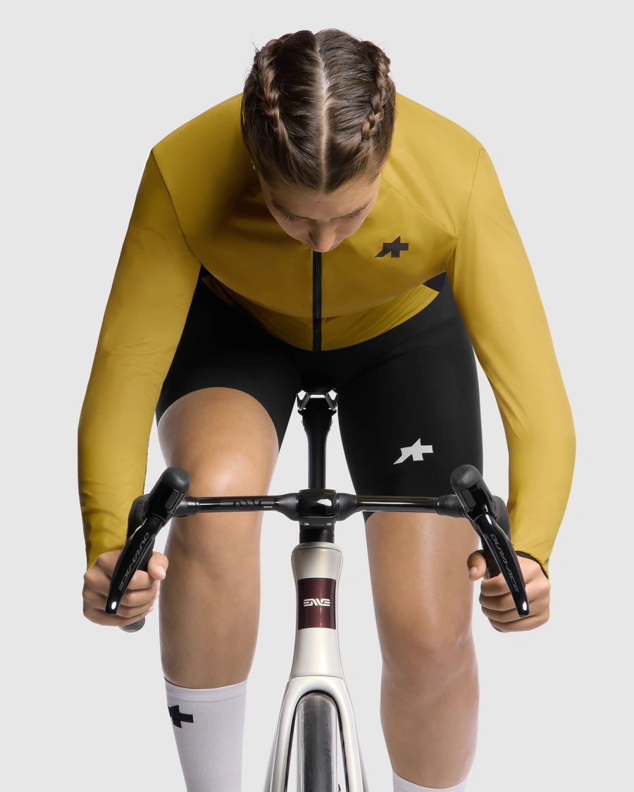 Jacke ASSOS UMA GT WIND S11 Frau Golden Yellow
