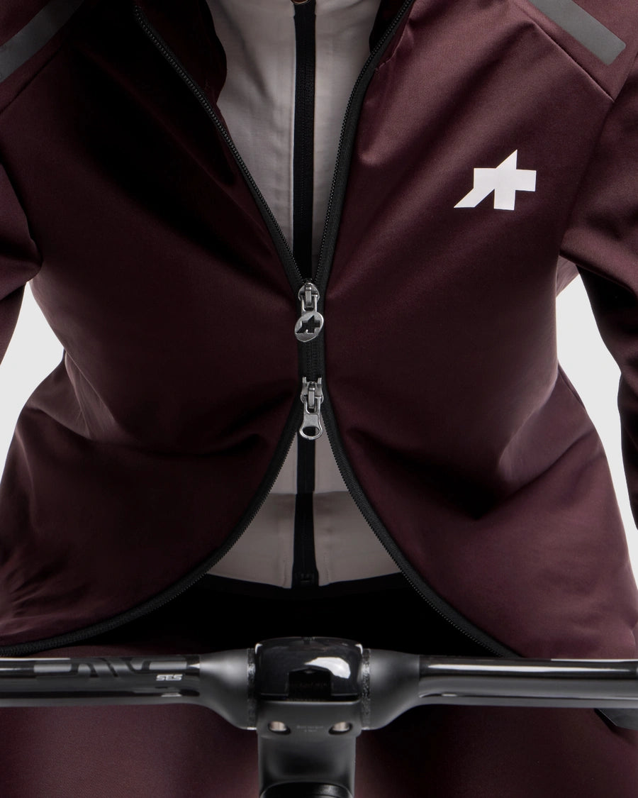 Jacke ASSOS MILLE GT SHELL S11 EVO Damen Braun