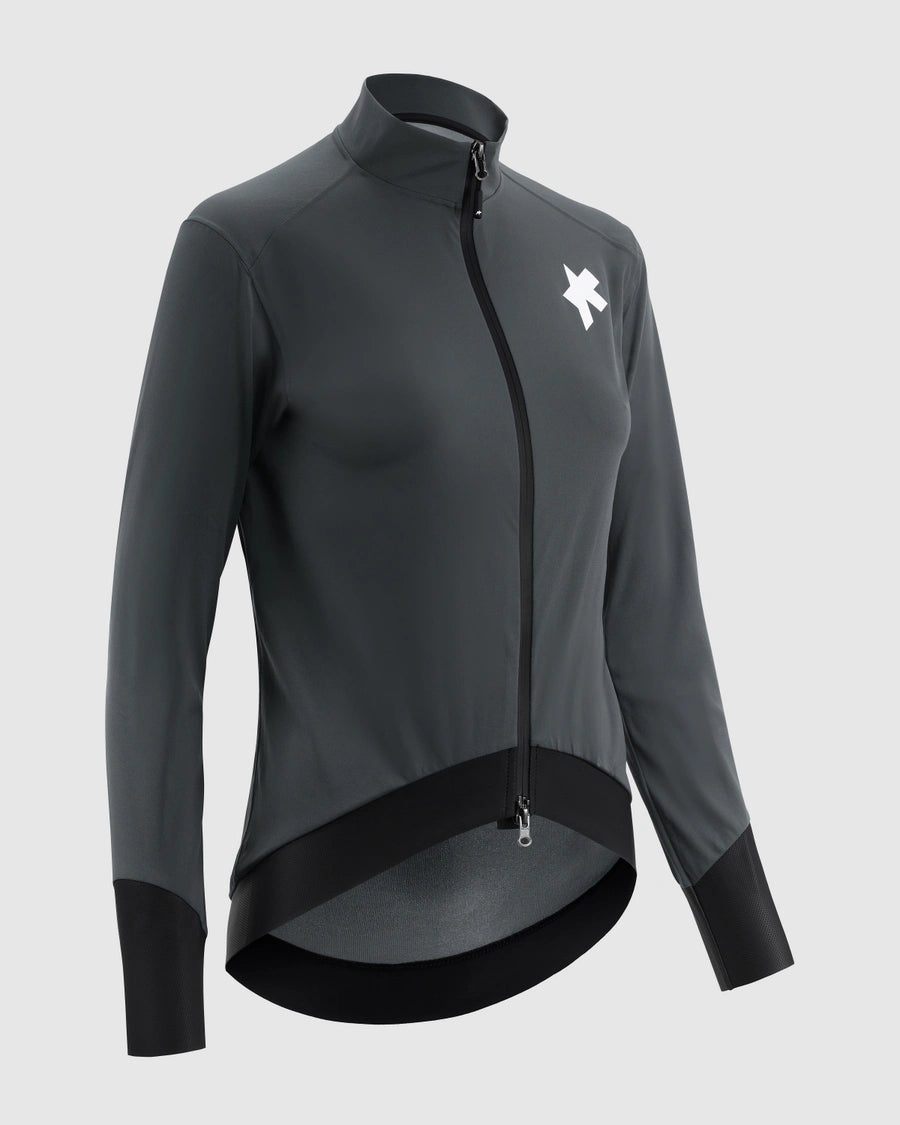 Jacke ASSOS EQUIPE R RAIN S11 Damen Grau
