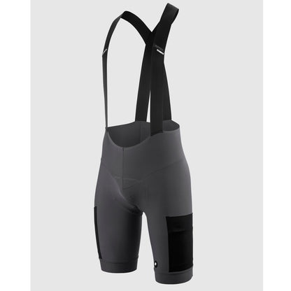 Cuissard Court à Bretelles ASSOS TACTICA KIESKAFER GRAVEL T5 Gris