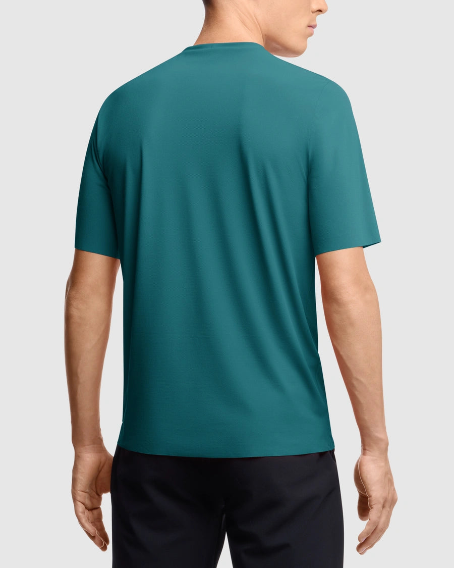 Maillot ASSOS TACTICA POST RIDE T5 Manches Courtes Deep Petrol