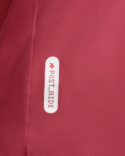 Trikot ASSOS TACTICA POST RIDE T5 Kurzarm Deep Berry
