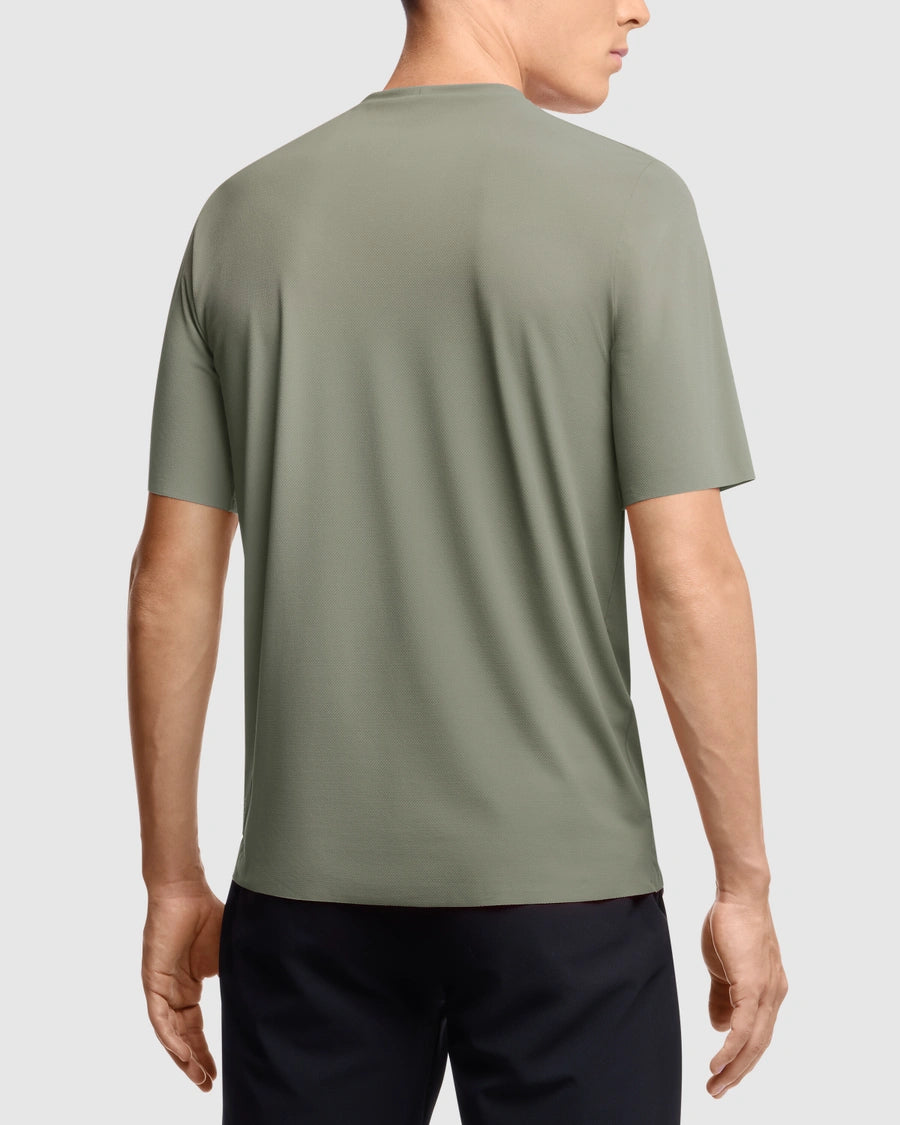 ASSOS TACTICA POST RIDE T5 Trikot Kurzarm Grün