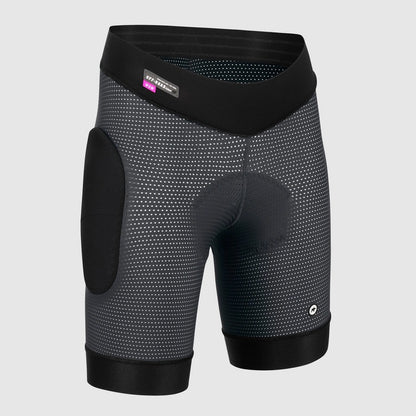 Sous-Short ASSOS TRAIL TACTICA HP T3 Femme Gris